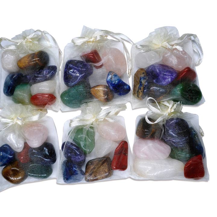 Faiza Naturals – wholesale Spiritual stone/crystal – 7 Chakra Crystals Set
