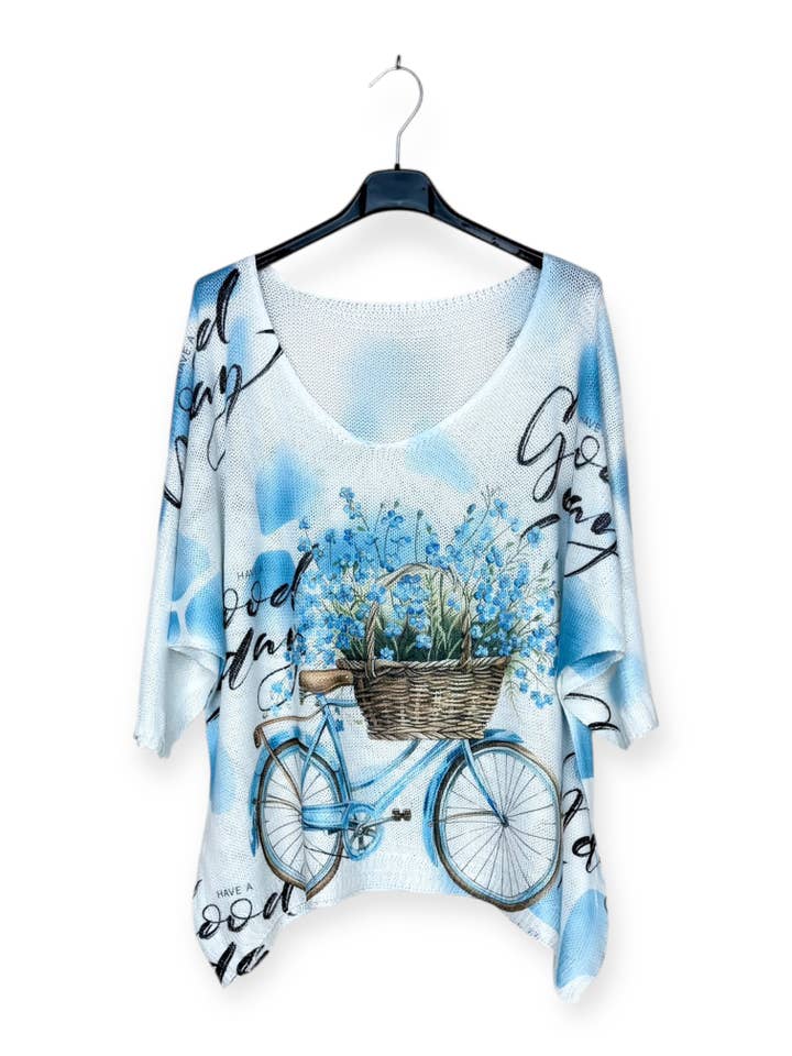 CX 2001-34 - Trykt striktrøje for engroshandel hos Lucky Nana