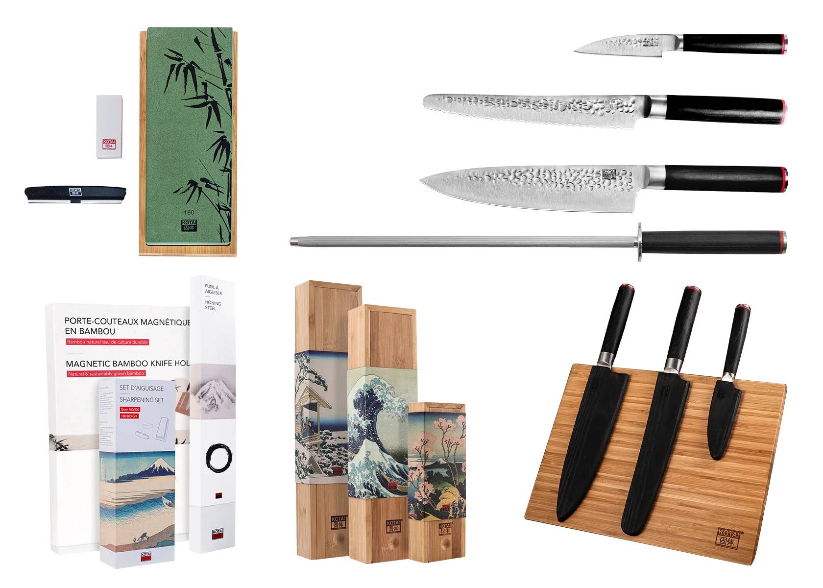 KOTAI - Wholesale Knife Set - Knife Set - The Essential Set Deluxe Edition