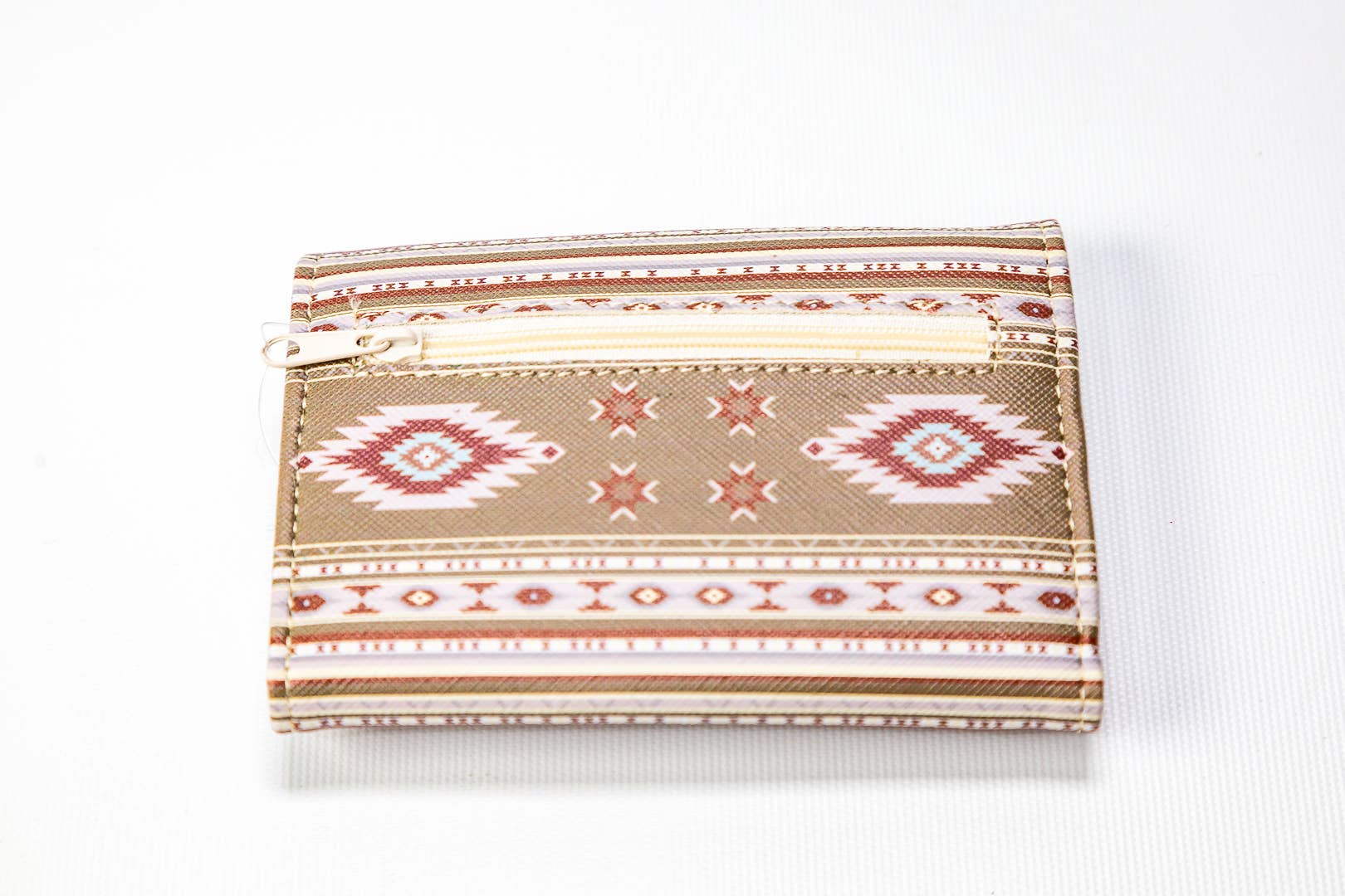 Flag Matrix Inc - Wholesale Wallet - Women's - Myka 5″ Tri-fold Native Wallet1