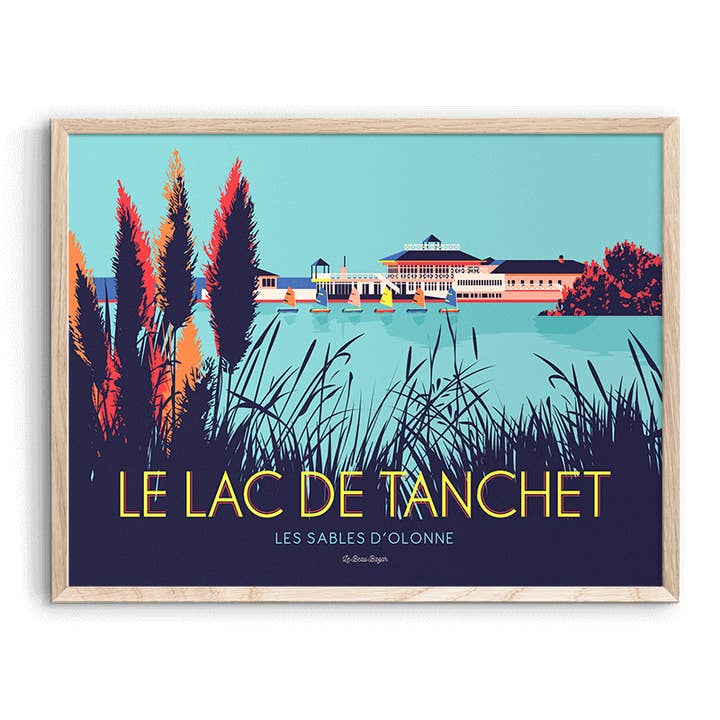 Toon LES SABLES D'OLONNE Lac de Tanchet voor wholesale door Le Beau Bazar