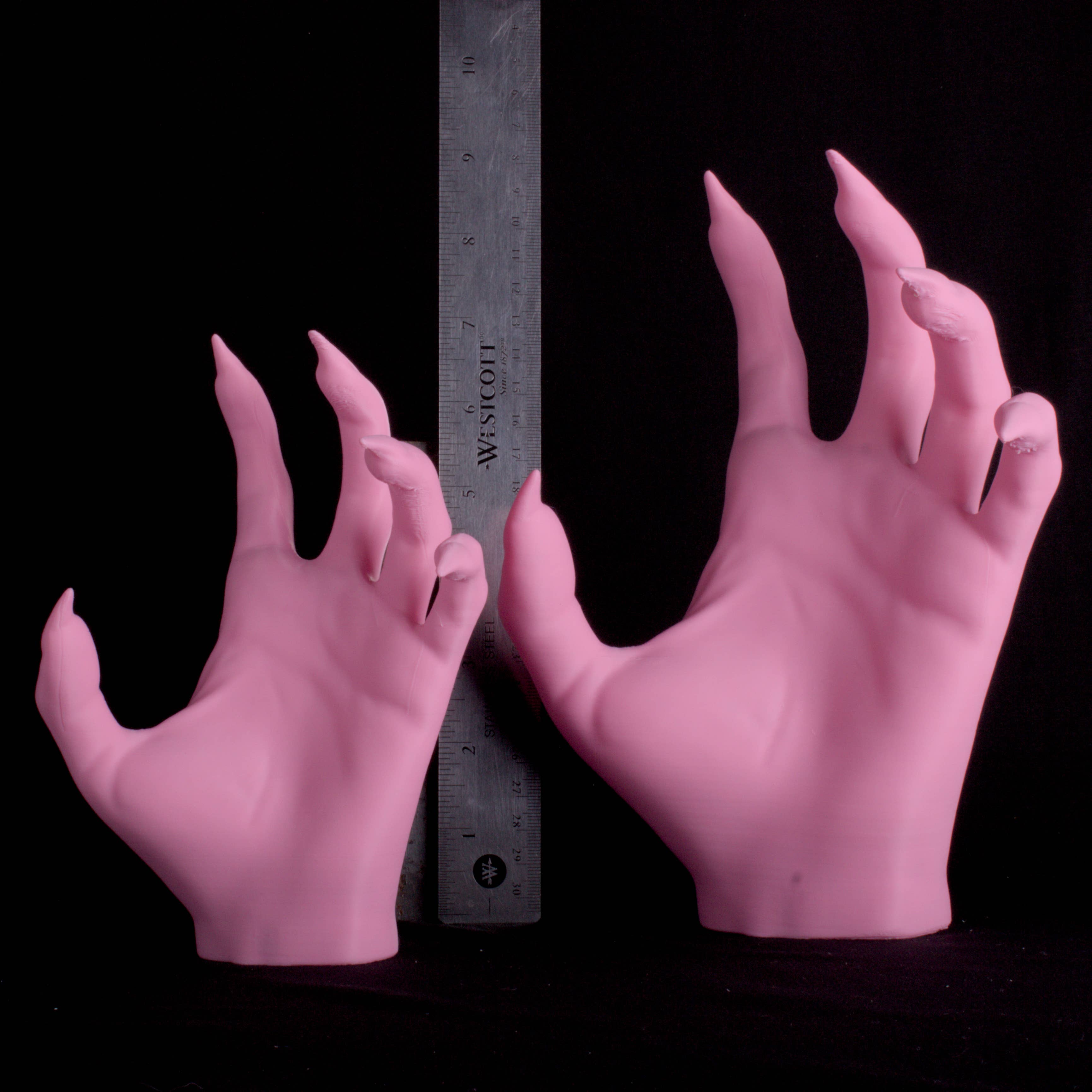 Prints of Darkness - Wholesale Wall Accent - Wall-mounted Monster Hands3