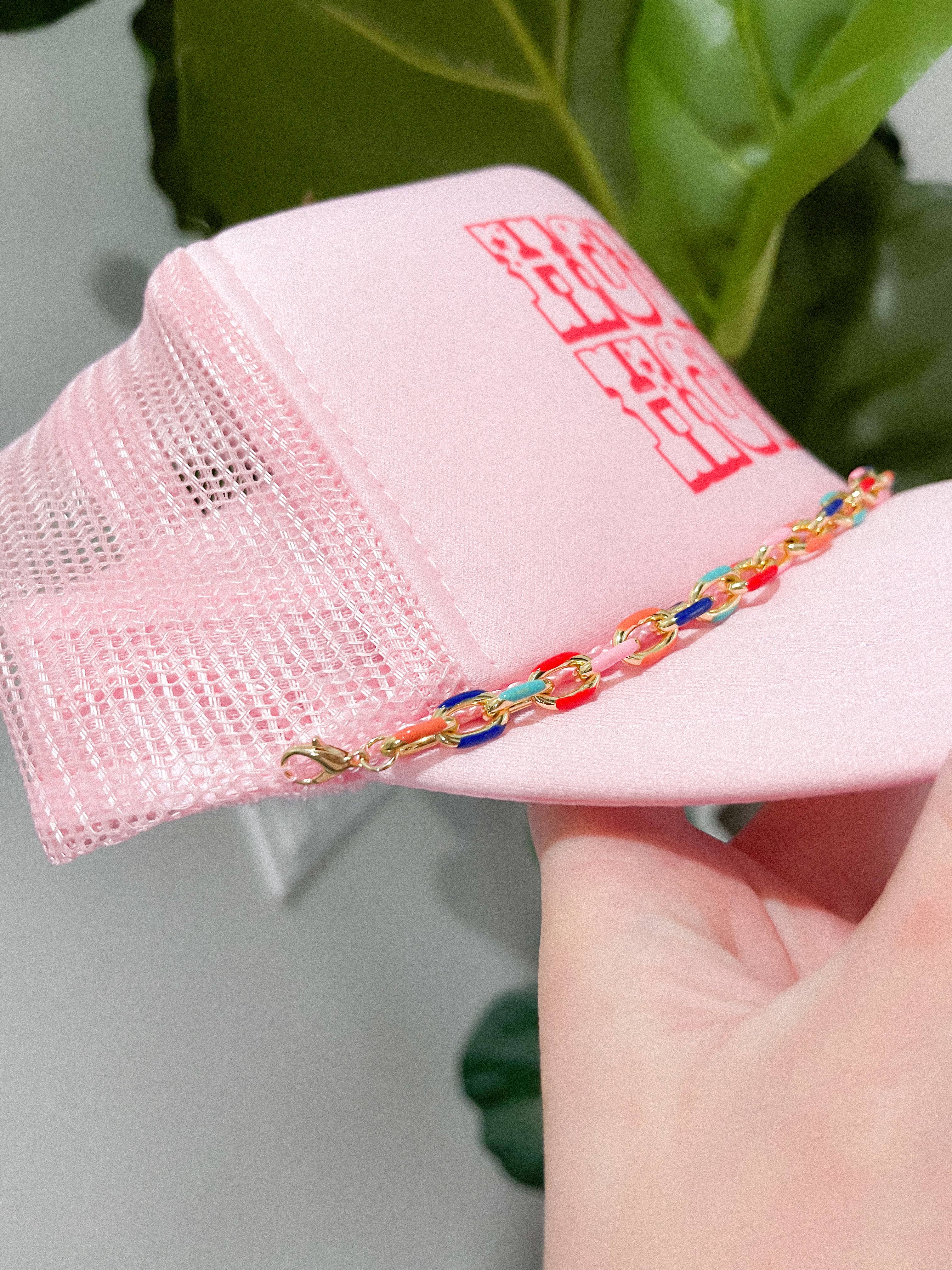 TrendyKeys - Wholesale Hat Accessory - Women's - Metal Trucker Hat Chains, High Quality Materials, Handmade10