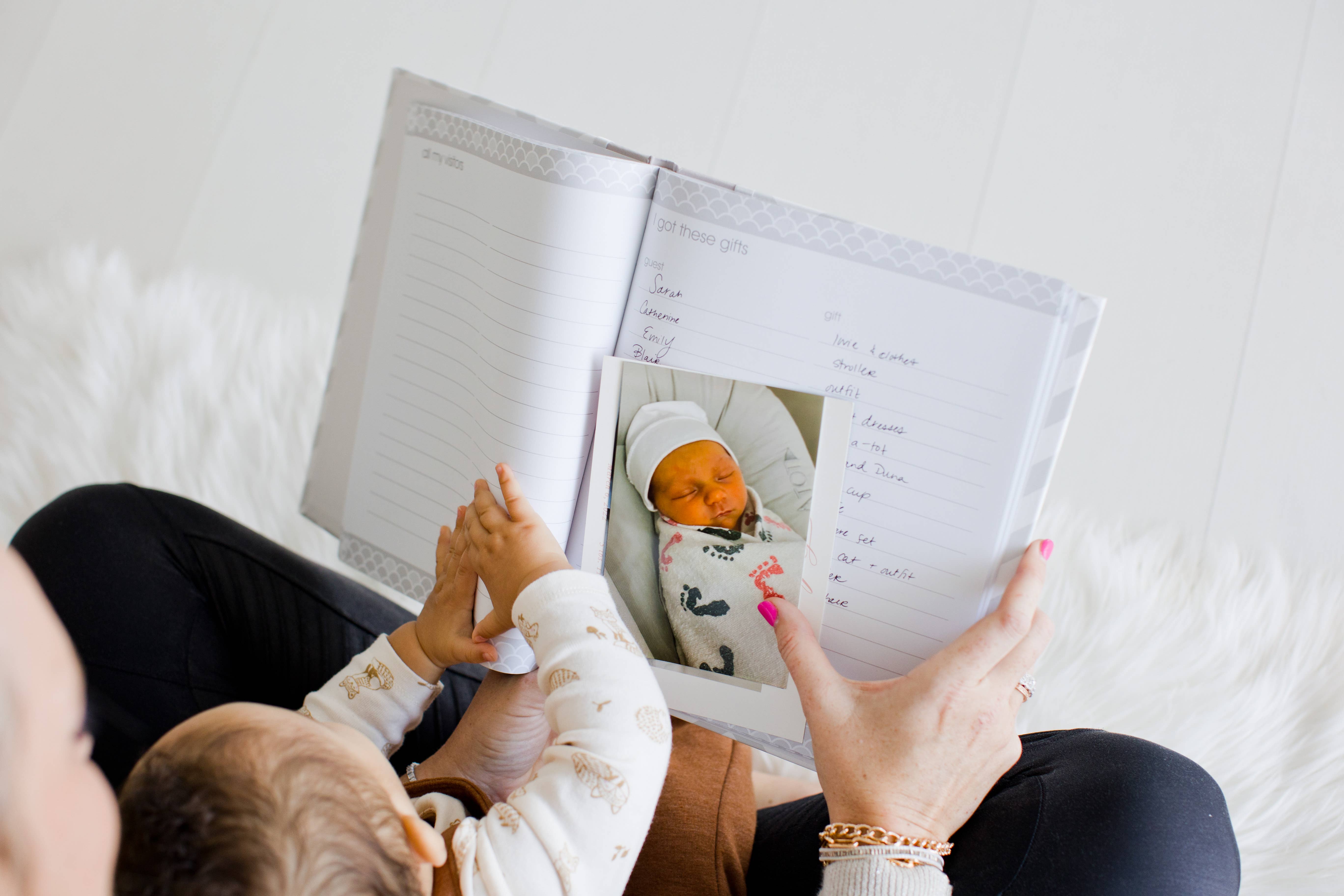 Pearhead - Wholesale Memory Book - Kids & Baby - Chevron Baby Book and Clean-Touch Ink Pad Kit16