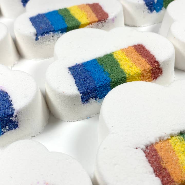 Splish Splash Bath Bombs - Wholesale Bath Bomb/Fizz - Rainbow Cloud