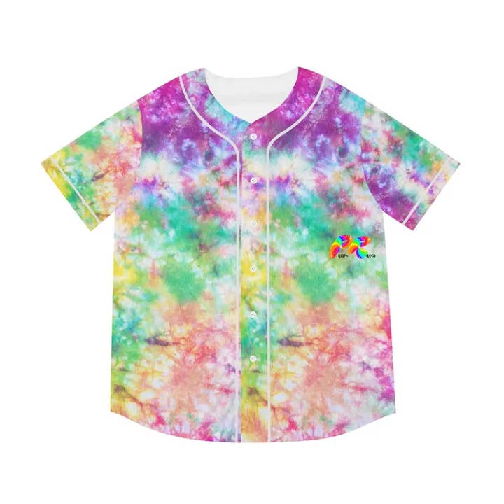 Tie-Dye Festival basebolltröja för män för wholesale av Prism Raves