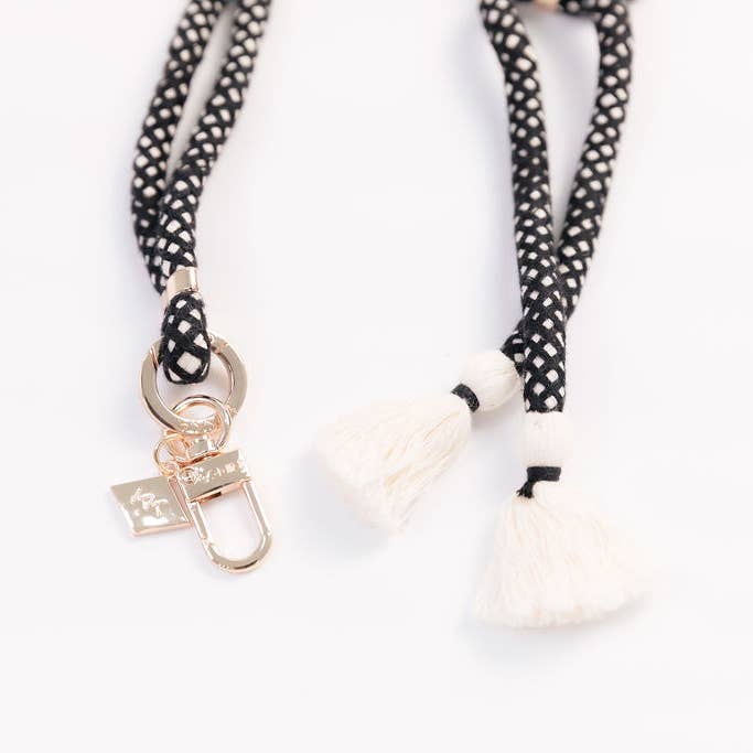 RIKKA - Wholesale Phonecase strap - Universal Strap: Boho Black