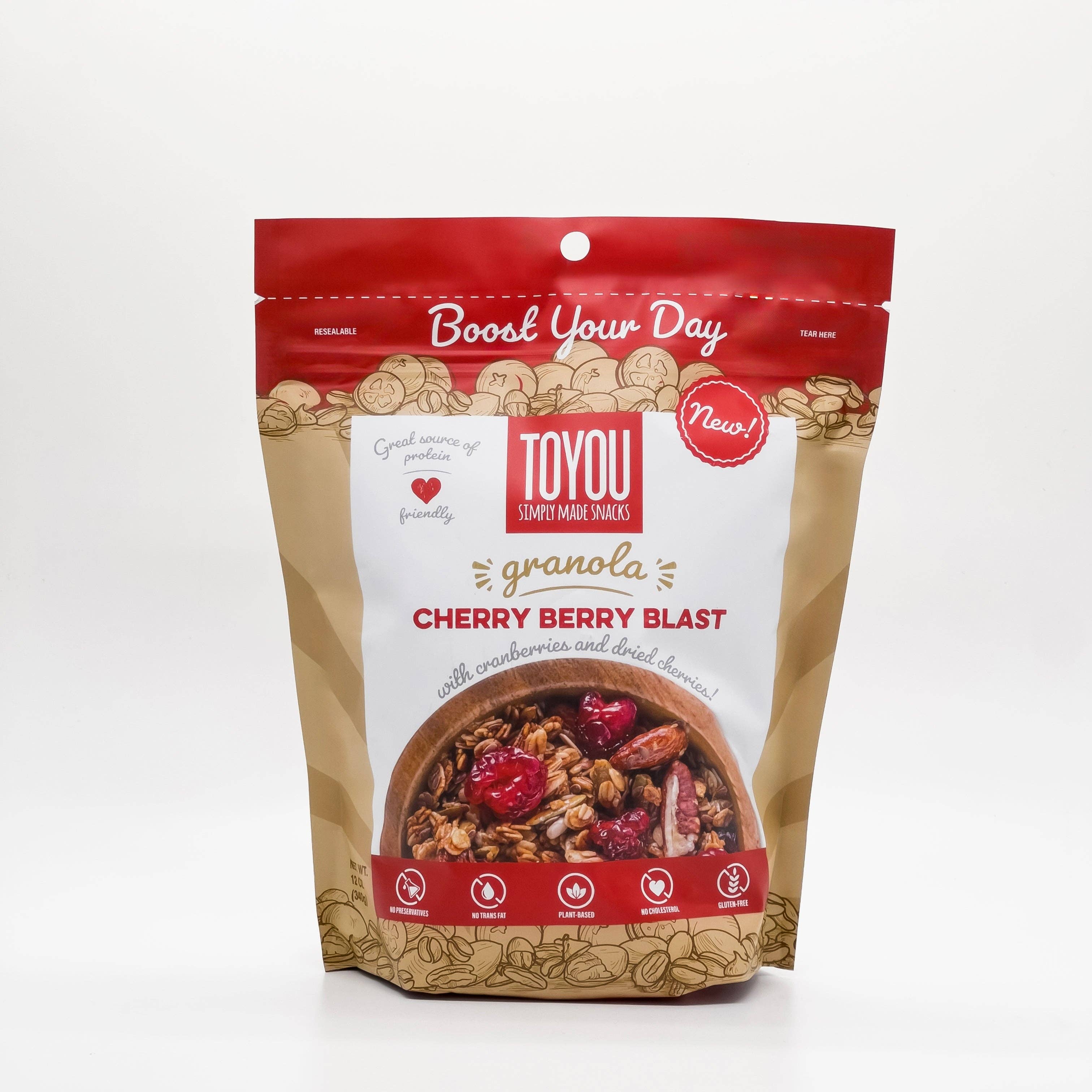 ToYou Snacks - Vente Granolas - POUDRE DE CERISES 340 G