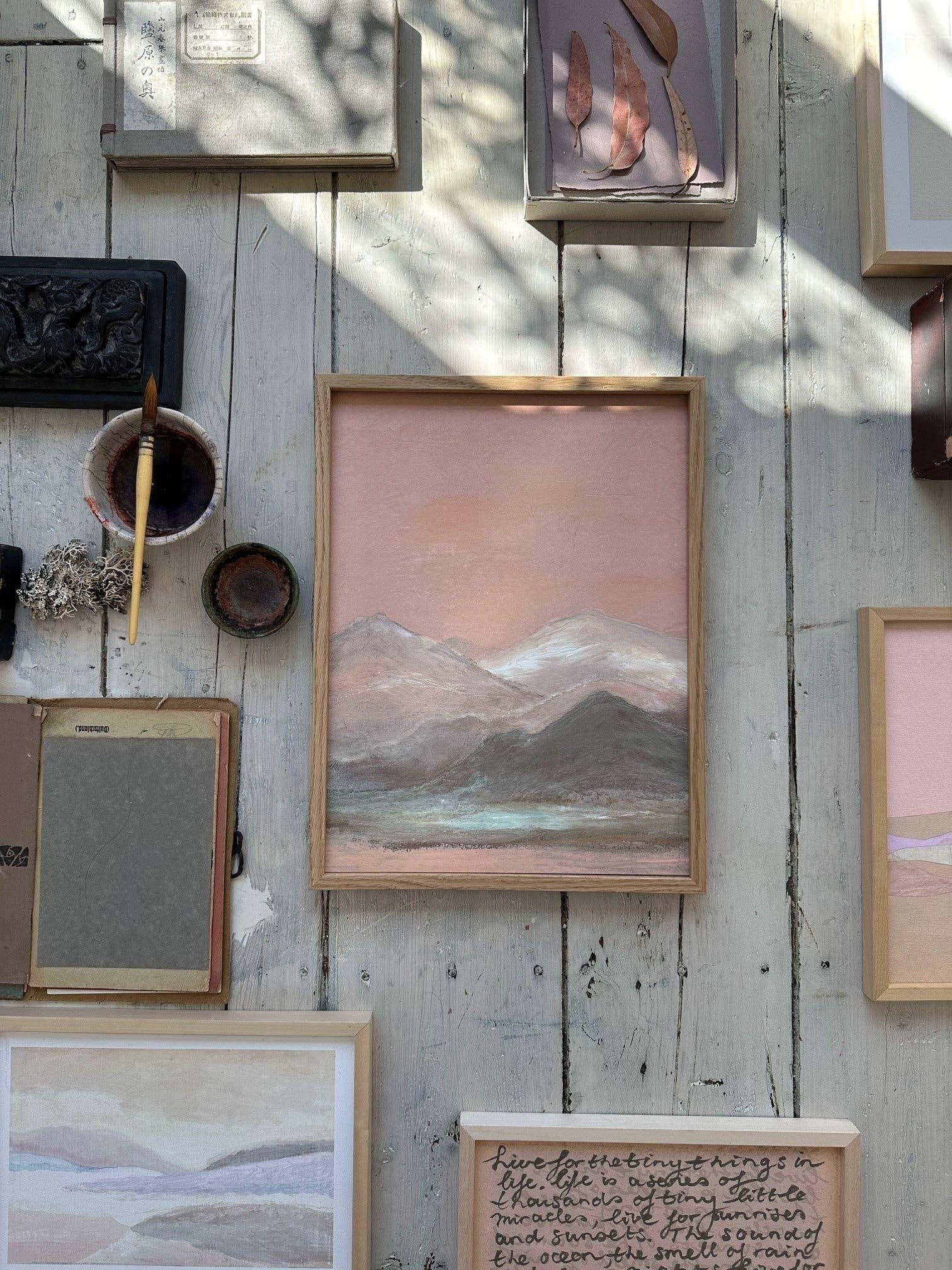 tinystories - Wholesale Art Print - Art Print "Mountains At Dawn"3