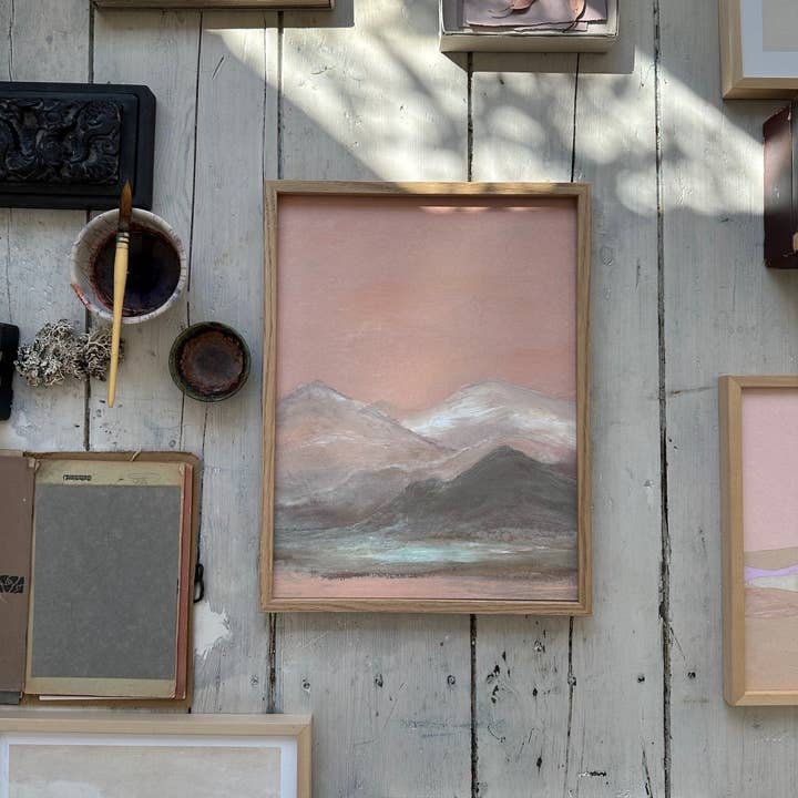 tinystories - Wholesale Art Print - Art Print "Mountains At Dawn"3