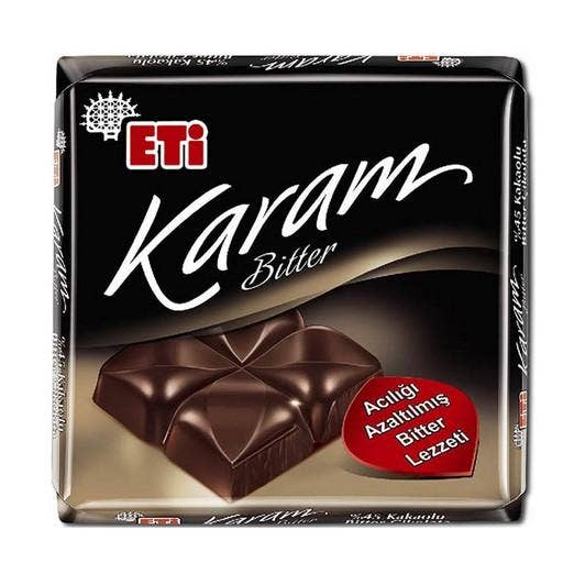Eti Karam 45% Cocoa Dark Chocolate for wholesale by Aladdin
