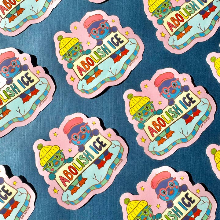 Not Picasso - Wholesale Sticker - Abolish Ice Fundraiser Sticker1