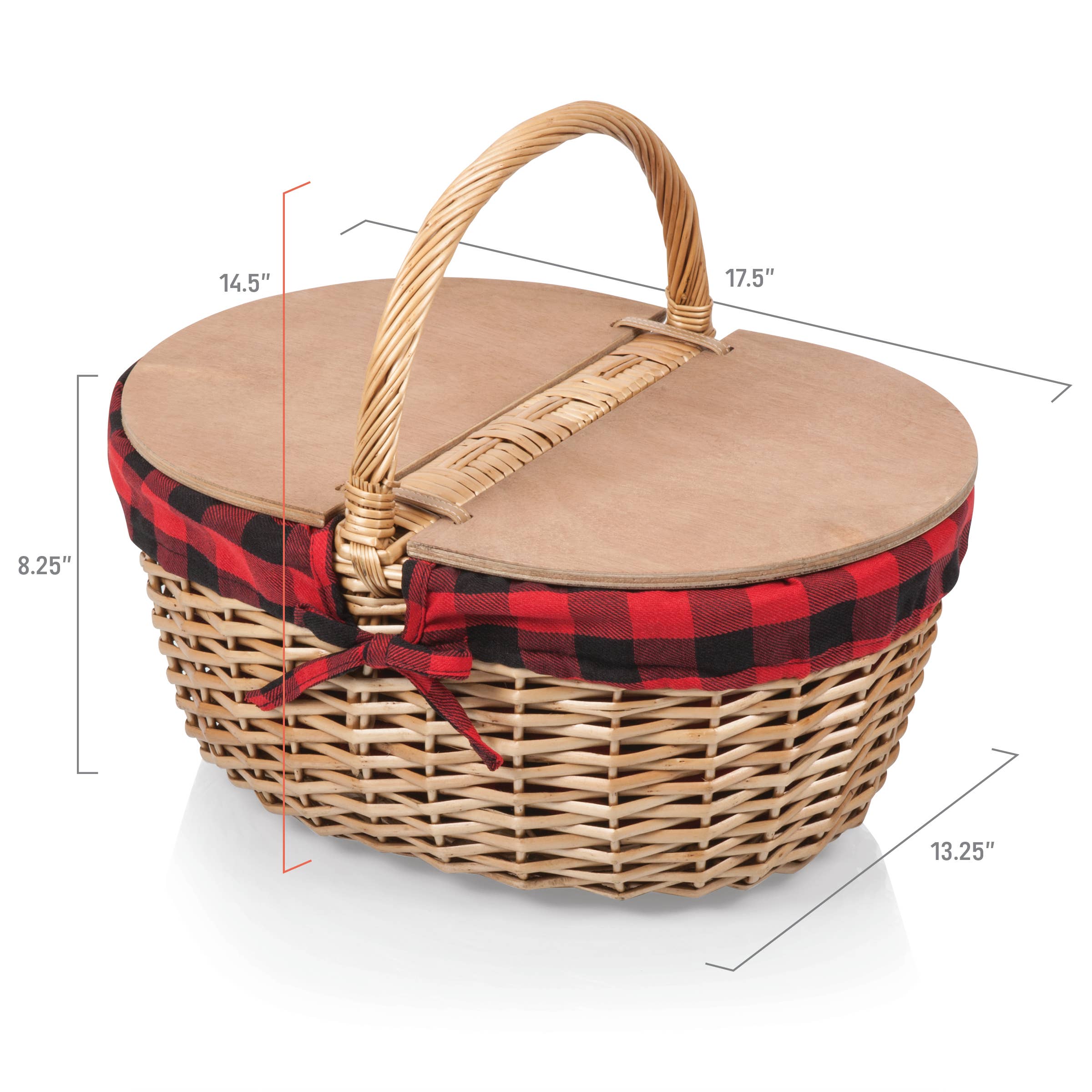 Picnic Time Family of Brands - Wholesale Picnic Basket - Country Vintage Picnic Wicker Basket21