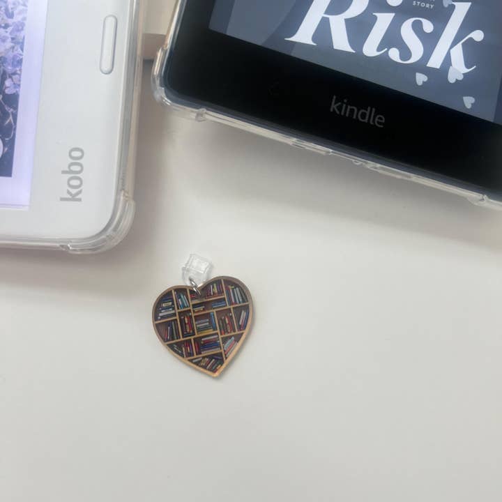 NVDSIGNZ - Wholesale Charm/dangle bracelet - Coquette Bow Kindle Dust Plug Charm & Bookish Gift3