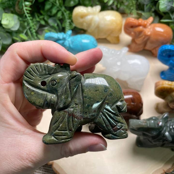Copper Ashes – Pedra/cristal espiritual por atacado – Elefante de Cristal7