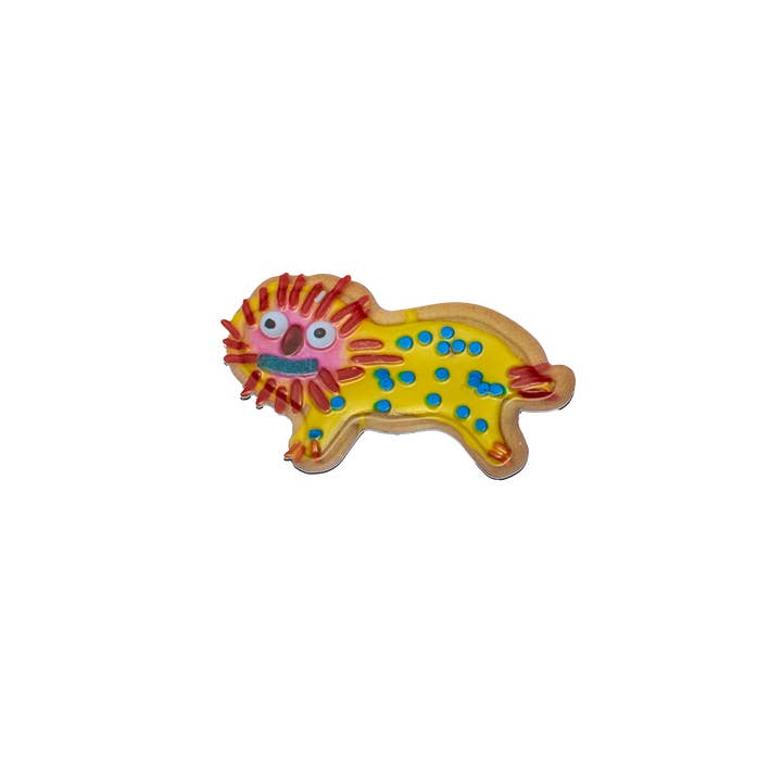gentle thrills - Wholesale Magnet - weird lion cookie magnet