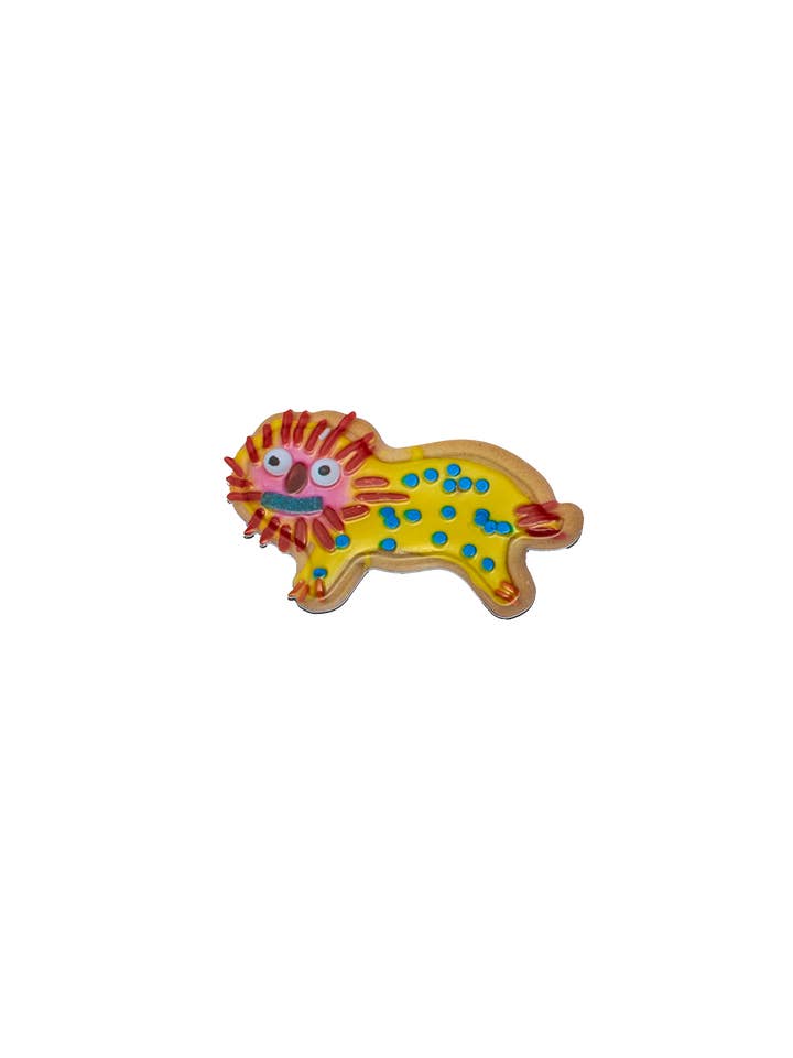 weird lion cookie magnet for wholesale by gentle thrills