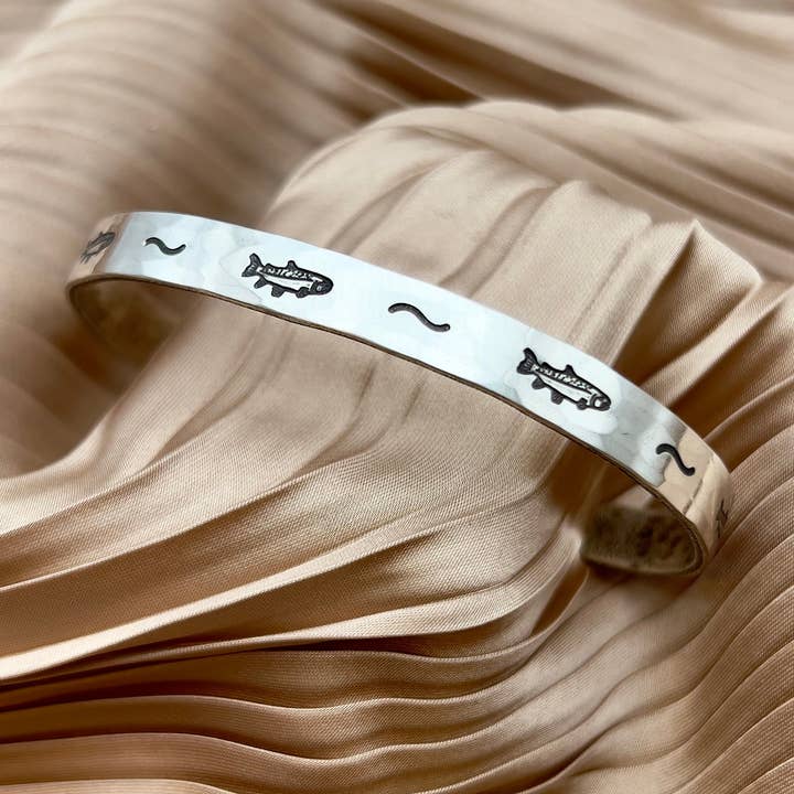 Handmade Feeesh Cuff for wholesale by Fluff Hardware