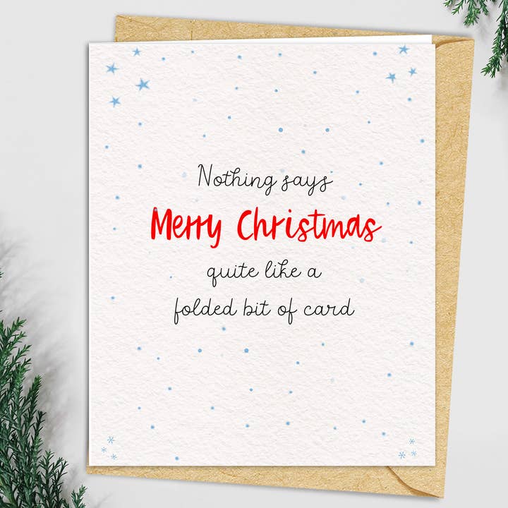 Wee Birdy - Wholesale Christmas Card - Funny Sarky Holiday Christmas Card 0
