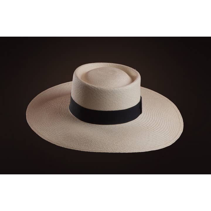 AWANA – Chapéu de palha – Mulher por atacado – Chapéu espanhol de palha Toquilla2