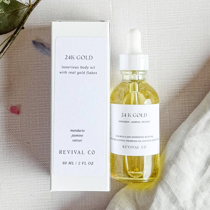 Revival Co - Wholesale Bath/Body Oil - 24K Gold Luxurious Body Oil 0