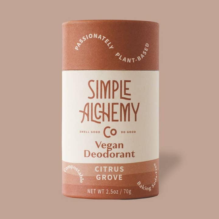 Simple Alchemy Co - Wholesale Deodorant - Unisex - Citrus Grove Natural Deodorant0