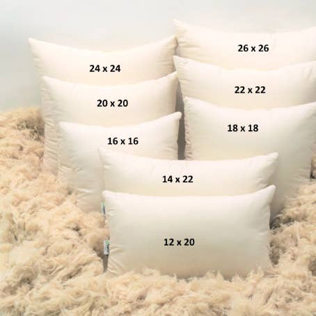 Bean Products - Vente Coussin décoratif - Coussins en kapok, 100 % biologiques, tailles européennes, rembourrés en kapok, luxe végétalien7