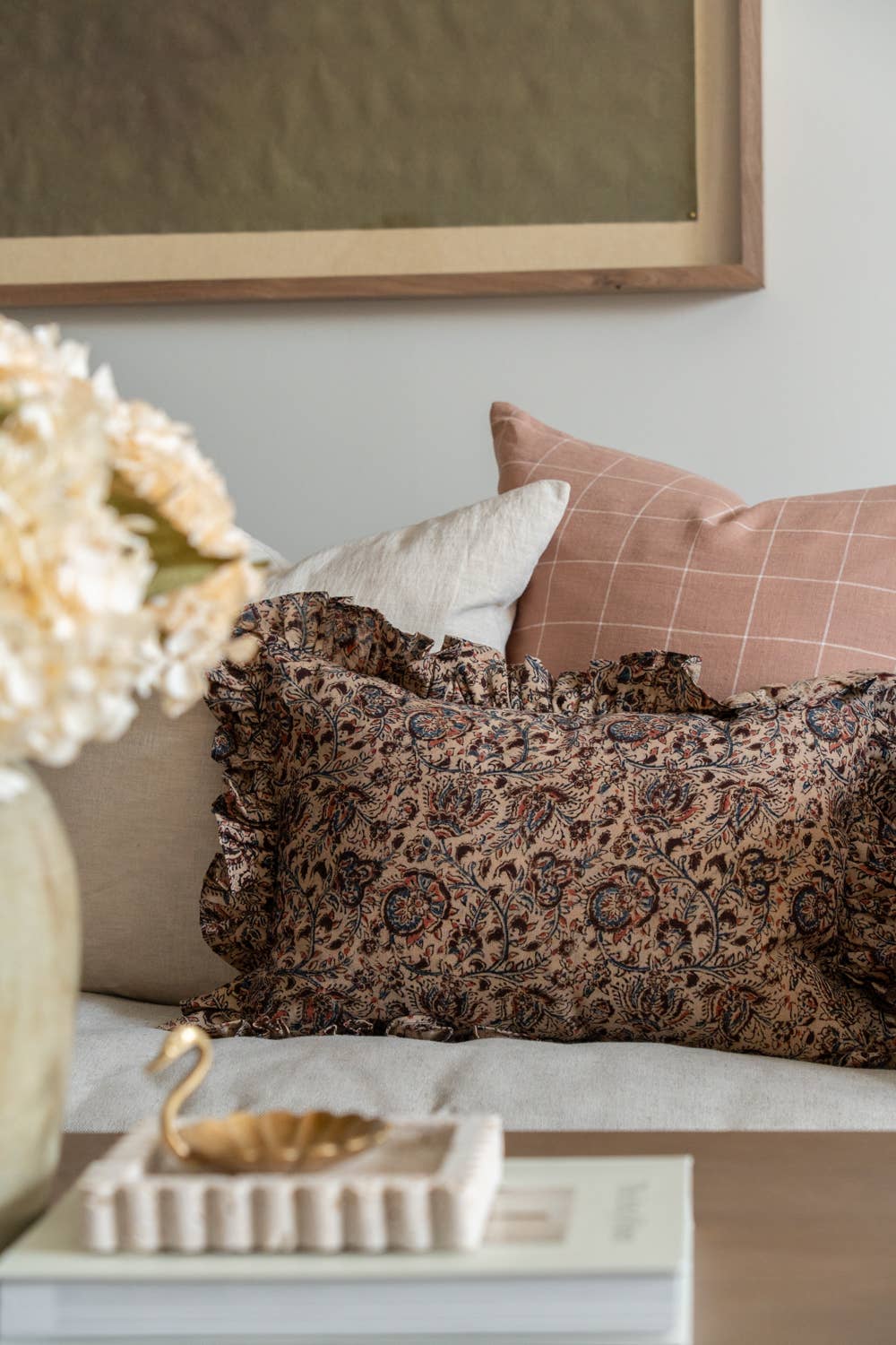 Rug & Weave - Wholesale Throw Pillow Cover - LAYLA Ruffle Pillow 4