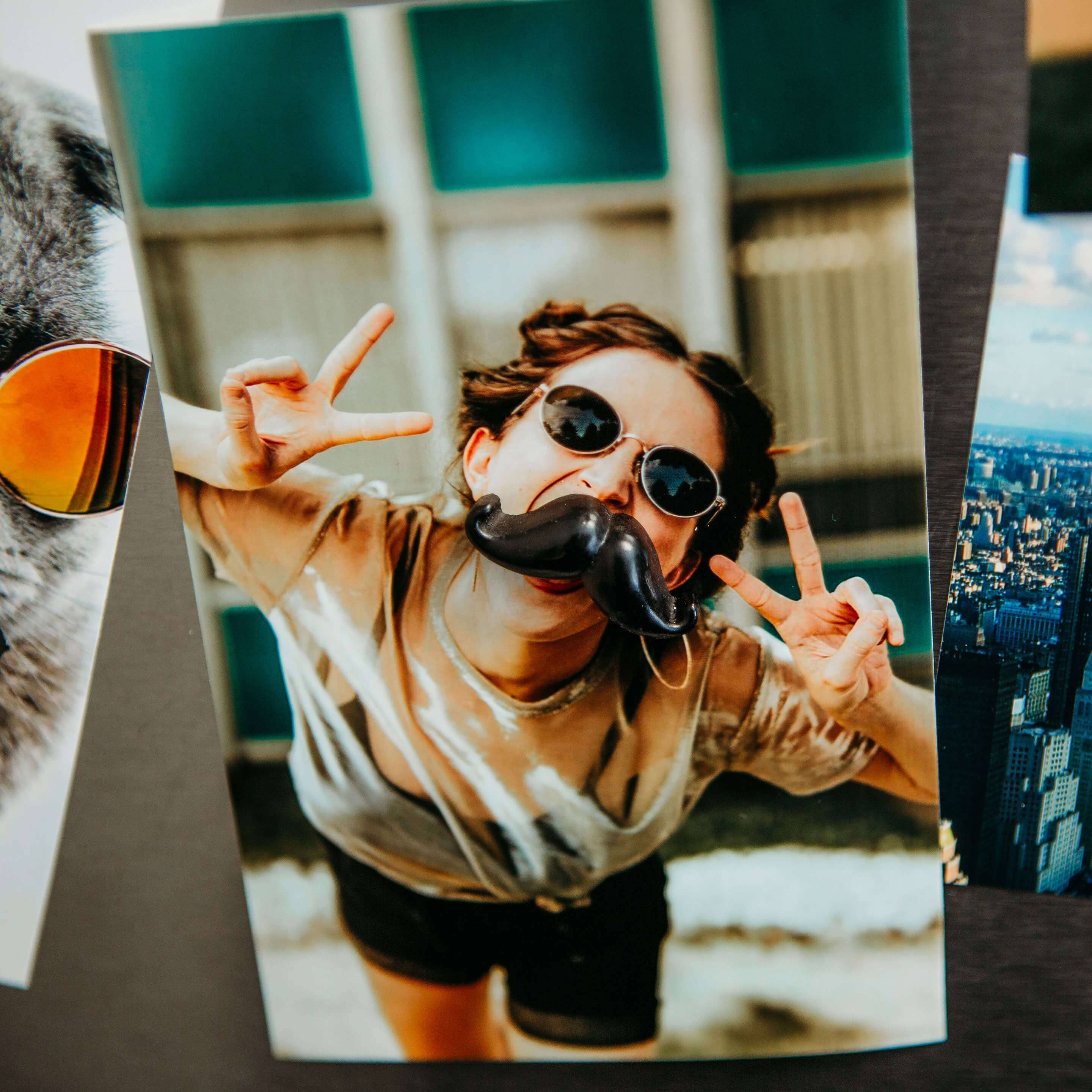 Three by Three Seattle - Wholesale Magnet - colorful MUSTACHE magnets s/64