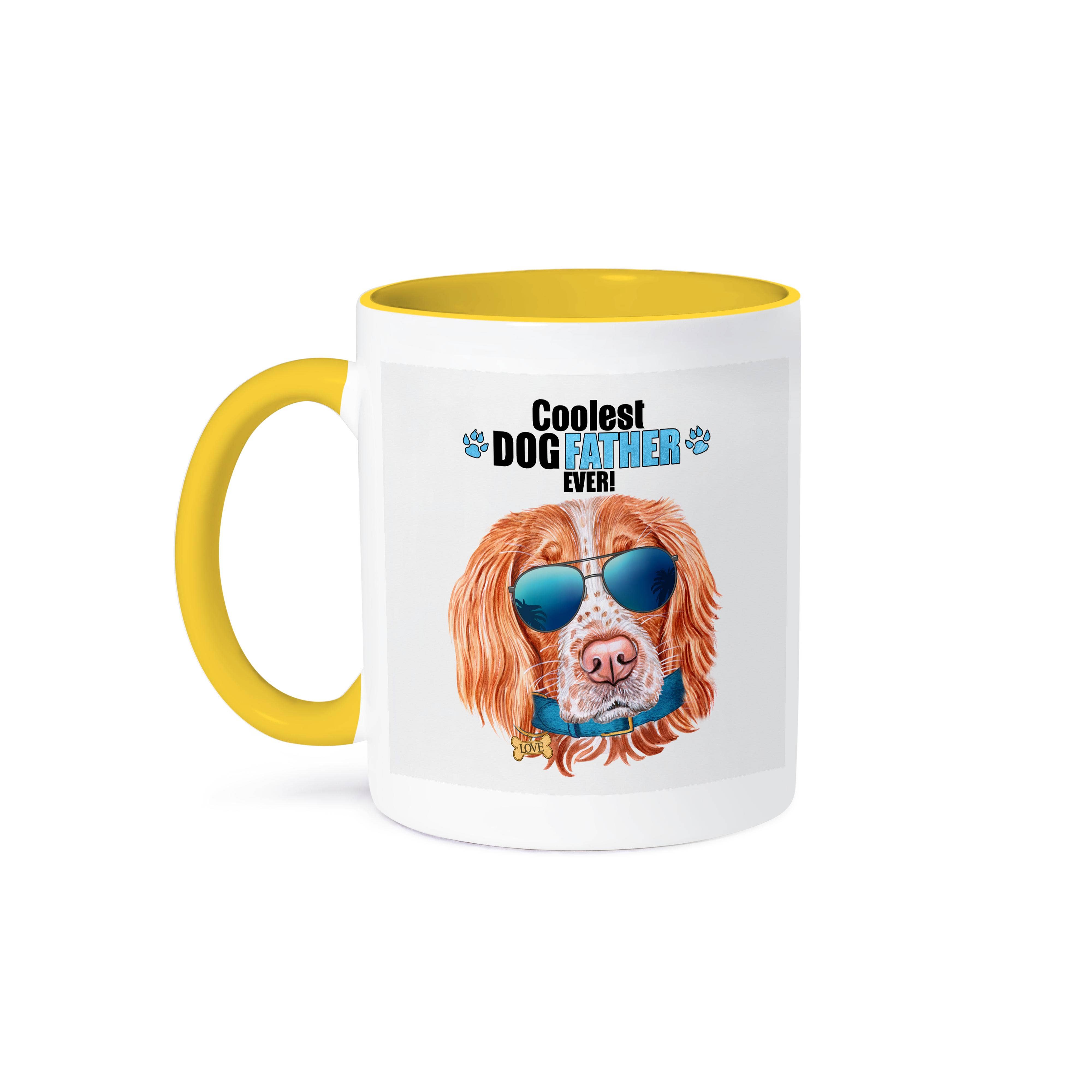 3dRose - Wholesale Coffee Mug - 3dRose, English Springer in Sunglasses and Collar for Dog Dad on Fathers Day, Mug0
