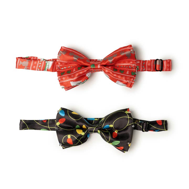 DM Merchandising - Wholesale Gag Gift/Novelty Gift - Lotsa LITES! Flashing Holiday Bowtie