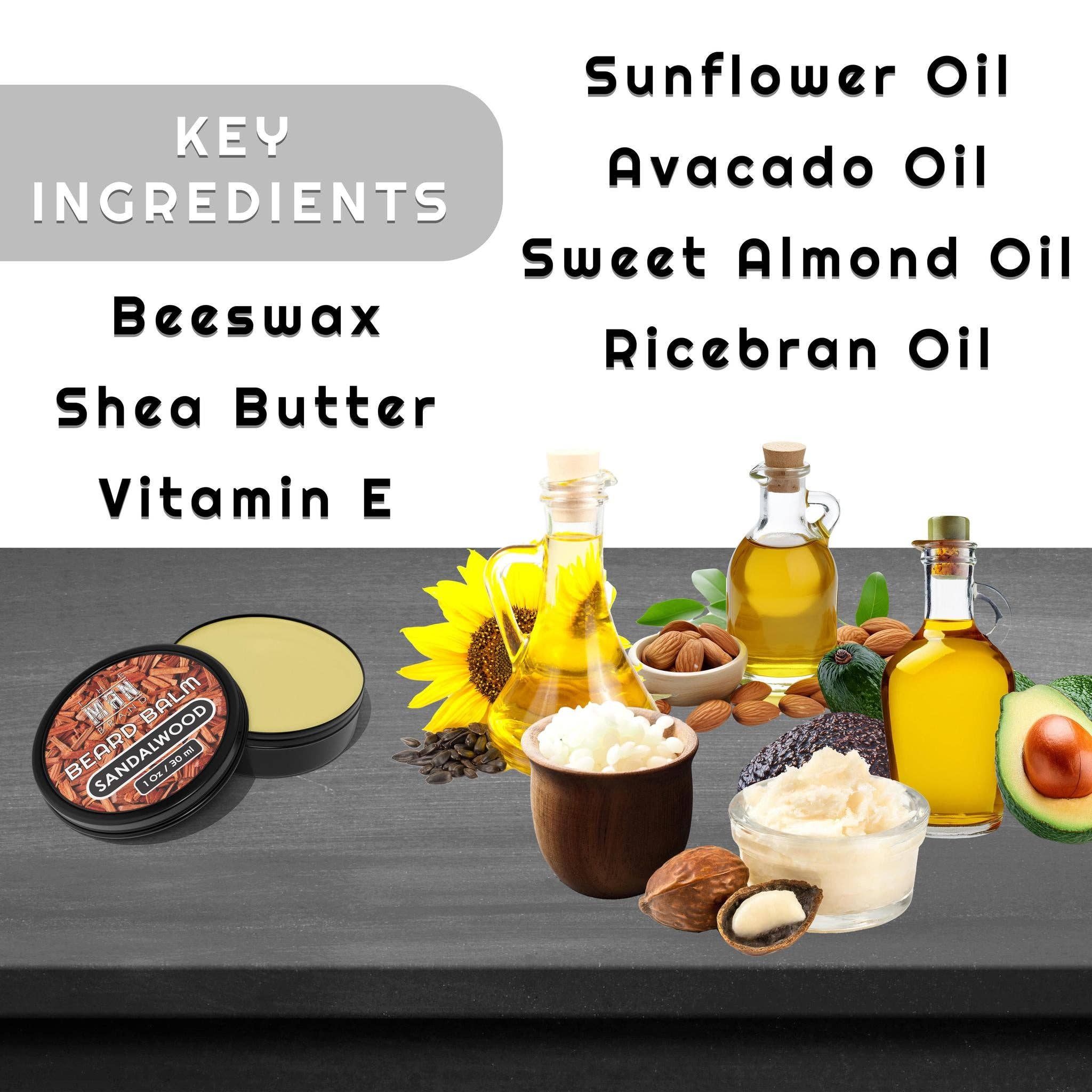 The Man Brand - Wholesale Beard Styling Product - Sandalwood Beard Balm3