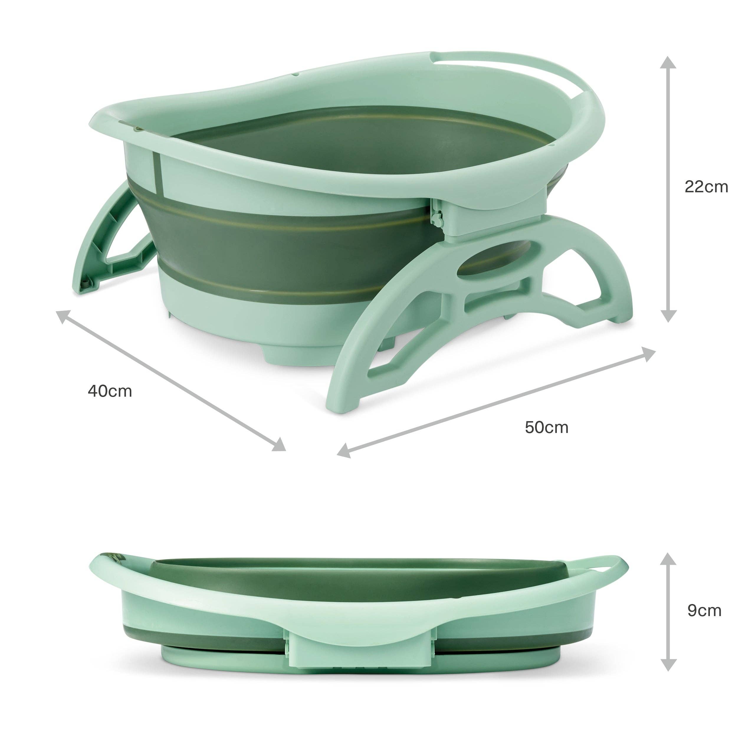 Bramble - Vente Lait de bain - Bain de pieds pliable avec rouleaux de massage des pieds2