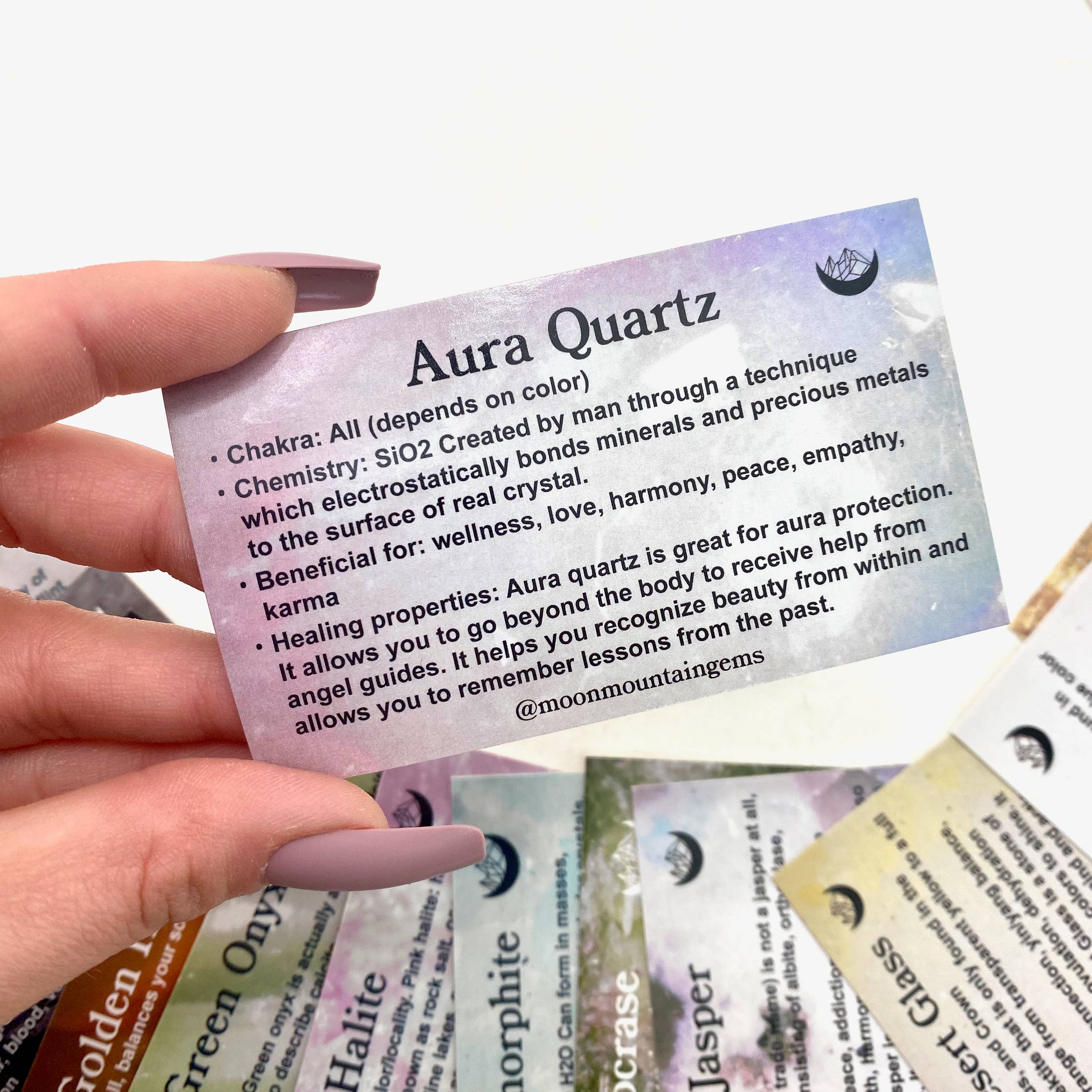 Moon Mountain Gems - Vendita all'ingrosso Tarocchi - Crystal Healing Deck Edizione 45