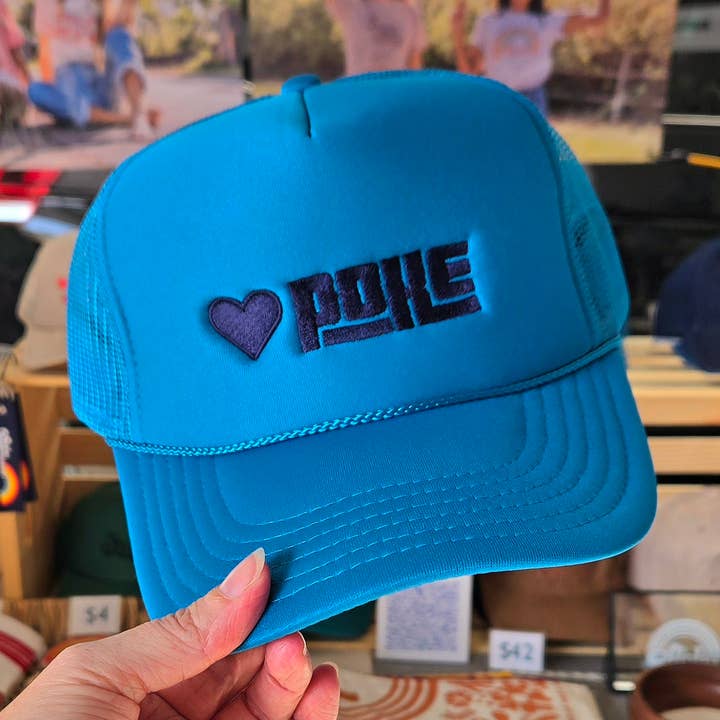 Aloha Lovely - Wholesale Trucker Hat - Unisex - Heart Poke Trucker Hat0