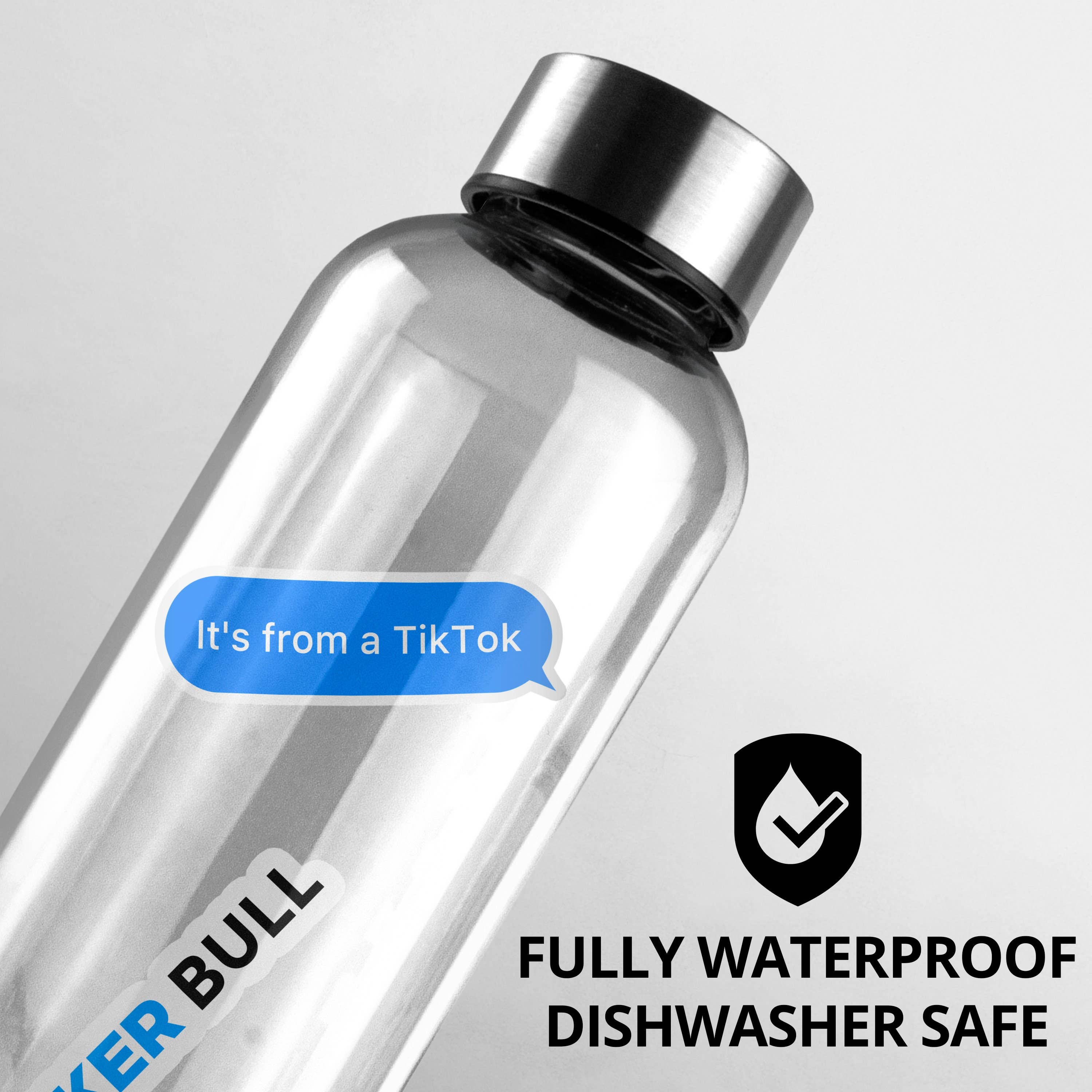 Sticker Bull - Wholesale Sticker - Its From A TikTo Sticker, TikTok, Meme Sticker, TikTok Waterproof Vinyl Sticker It's From A TikTok for Laptop, Waterbottle and, Car2