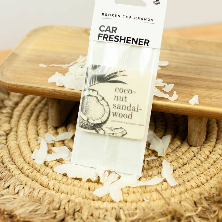 Broken Top Brands – wholesale Car Freshener - Women’s – Coconut Sandalwood Car Freshener4