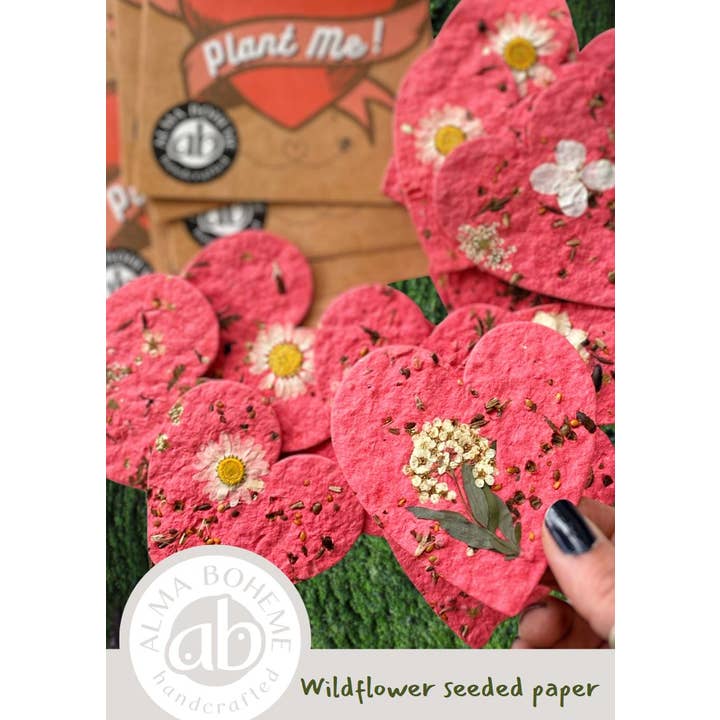 Cœur en papier avec fleurs sauvages ensemencées et autres tendances Résultats pour graines vivaces en vente B2B. Retours gratuits et paiement à 60 jours sur Faire sur Faire.