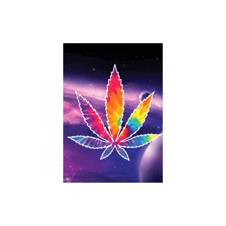 Kalan - Wholesale Magnet - Pot Leave Space Jumbo Magnet