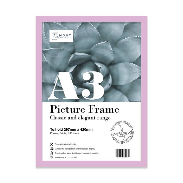 Lilac A3 Picture Frame for wholesale by WholesaleFrames.co.uk