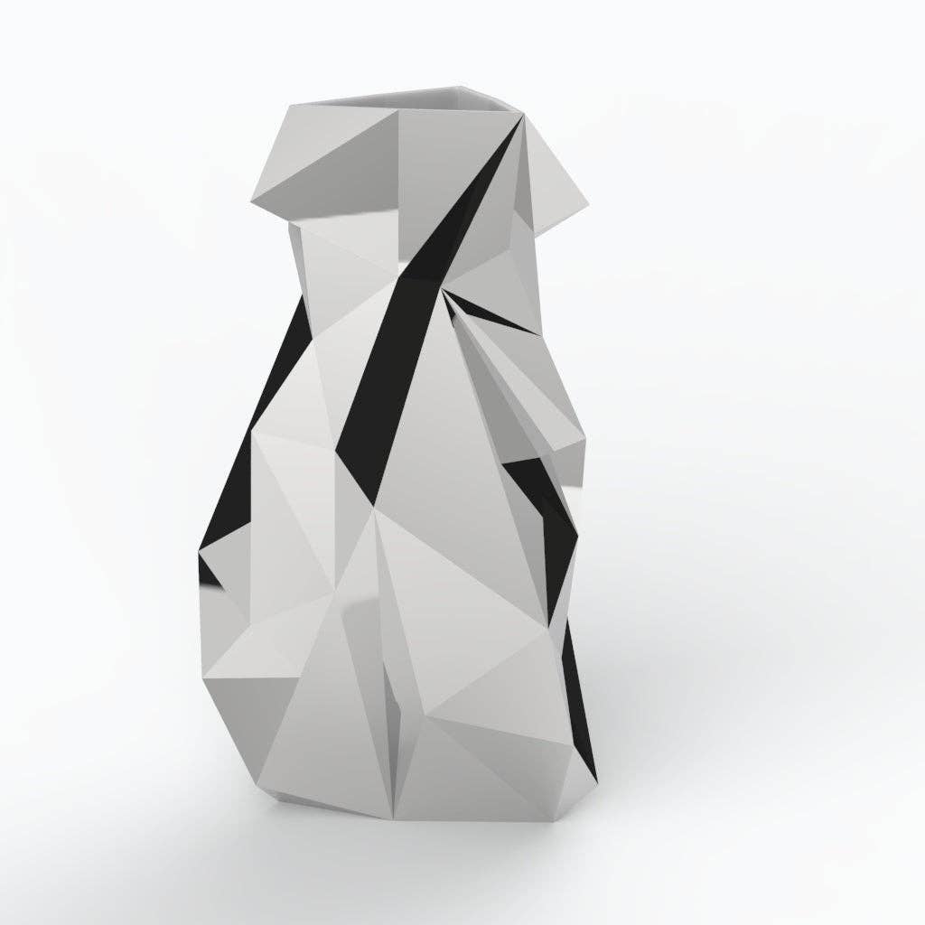 Holaria - Vente Vases - Vase en porcelaine Simplexxa 3 (h37 cm) - Holaria9