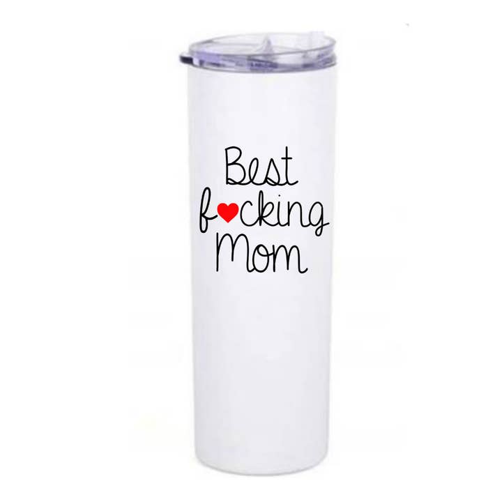 Fbombs & Booze - Wholesale Insulated Mug/Tumbler - Funny Mom Coffee Traveler, Cocktail Lover, Snarky Gift