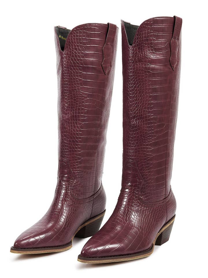 The LeAnn in Dark Cherry for wholesale on Faire