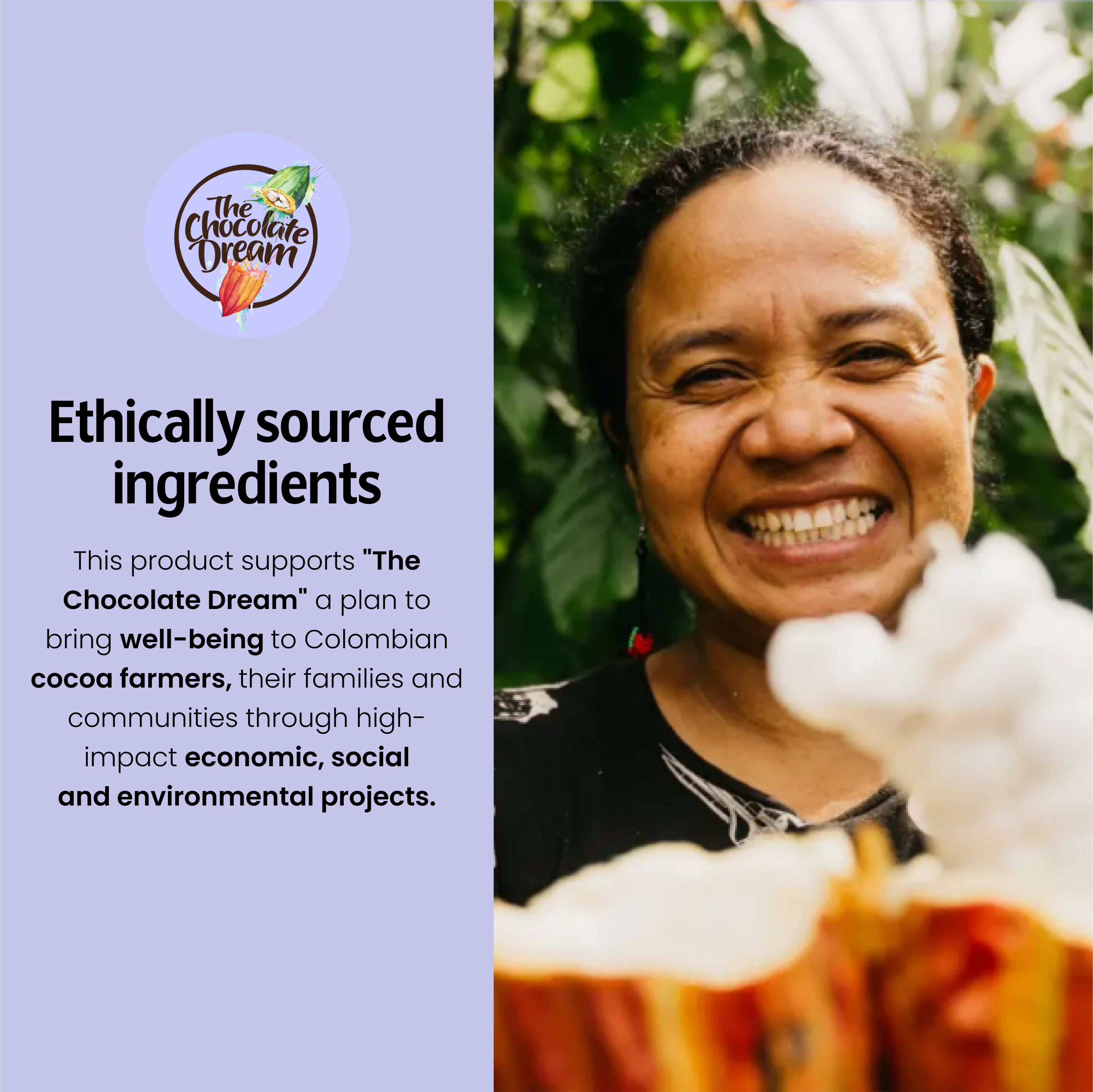 Vedana Chocolate - Wholesale Chocolate Covered Sweets - Puffed Quinoa coated in Dark Chocolate6