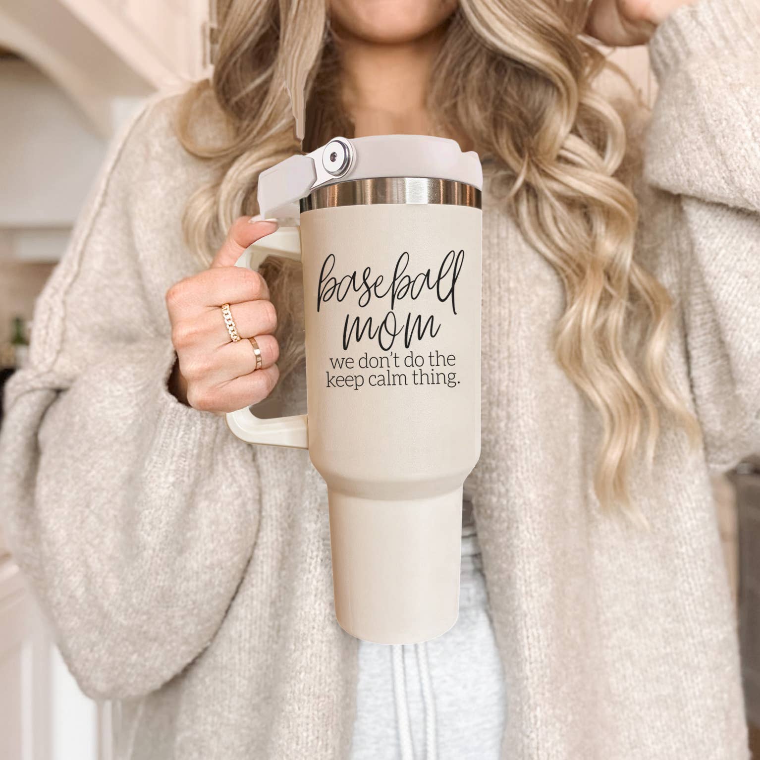 Gia Roma - Wholesale Drinking Glass/Cup - Baseball Drinkware | Baseball Mom Gift Tumblers 40oz Handle23