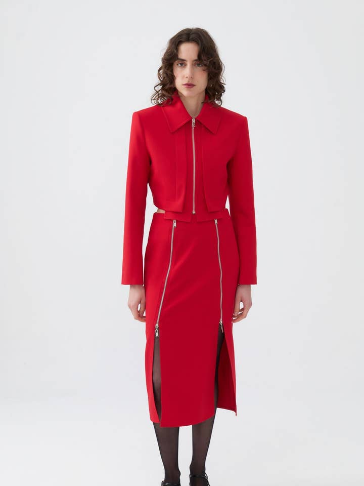 Jupe crayon à fermeture éclair pour la vente par NOCTURNE