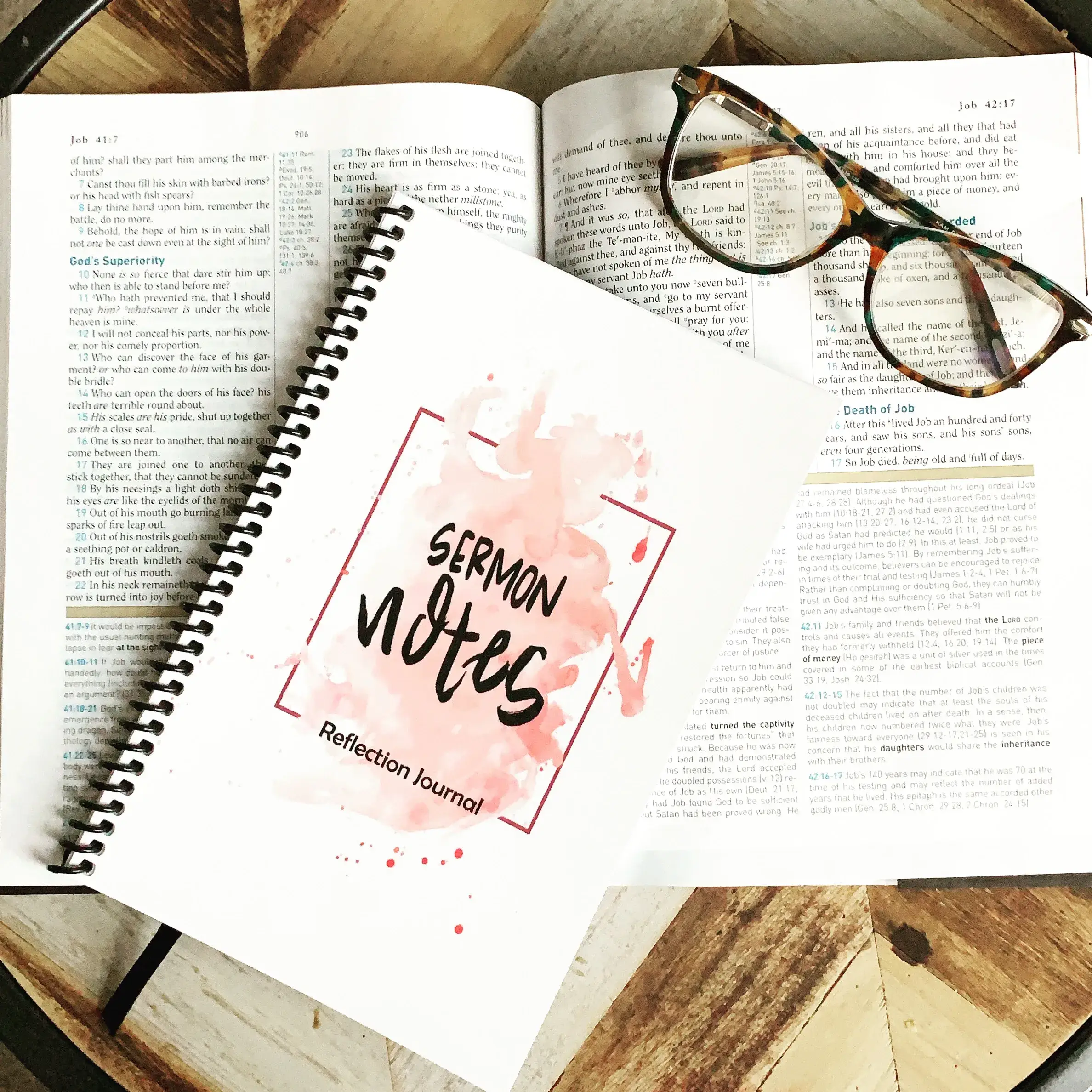 Mamie L. Pack Media - Wholesale Journal/Diary - Sermon Notes Reflection Journal Mini1