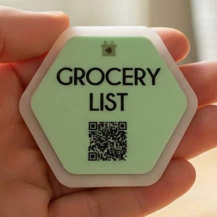 Grocery List TapSake® – Smart Shared Shopping List (Fridge-Ready) - 2.5" wide for wholesale by TapSake