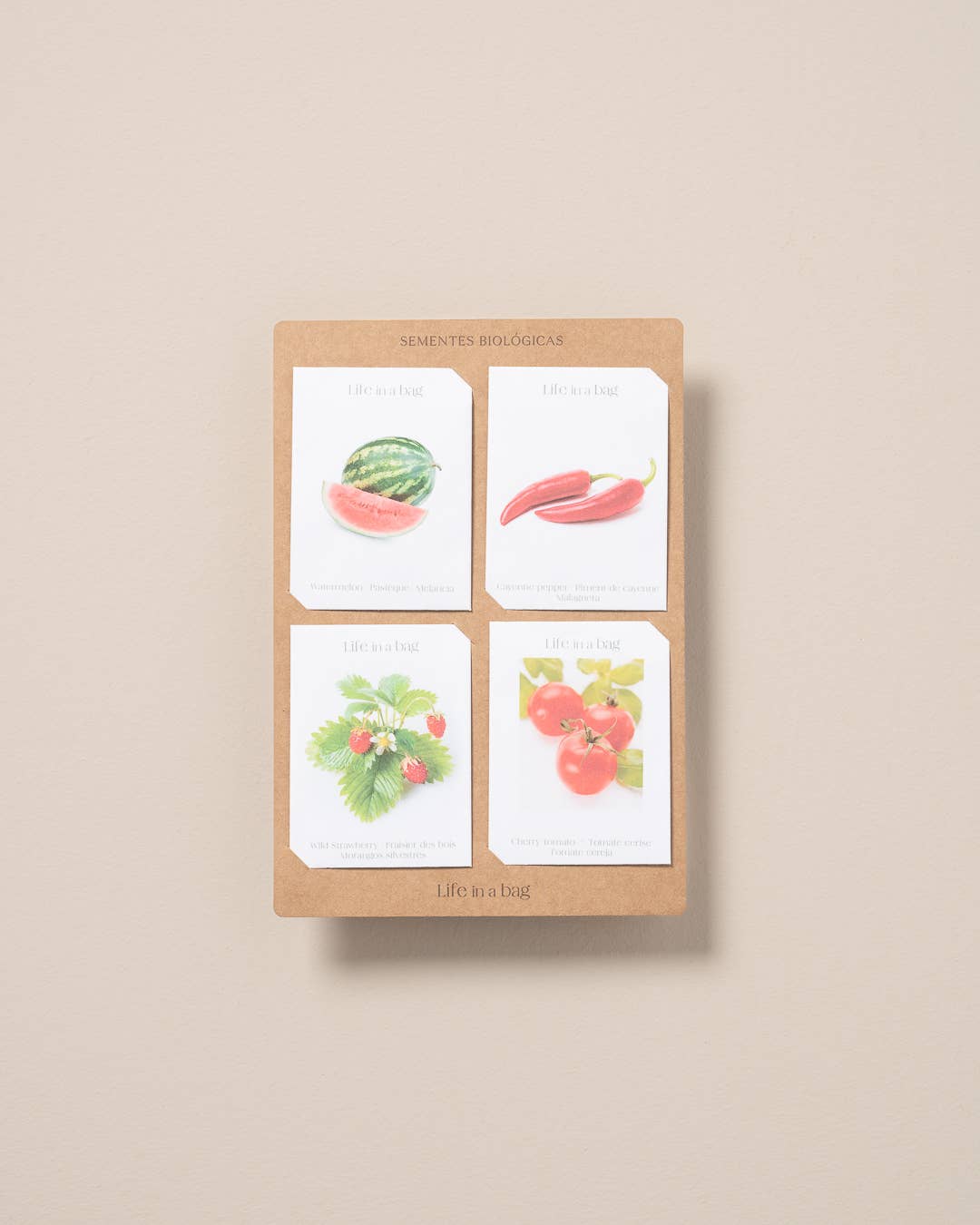 Life in a bag - Wholesale Plant Seeds - Pack of 4 Fruit Seed Packets