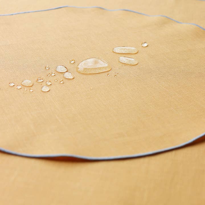 Giardino Segreto – Engroshandel Dækkeserviet – Runde bordskånere i rent RESINERET hør10